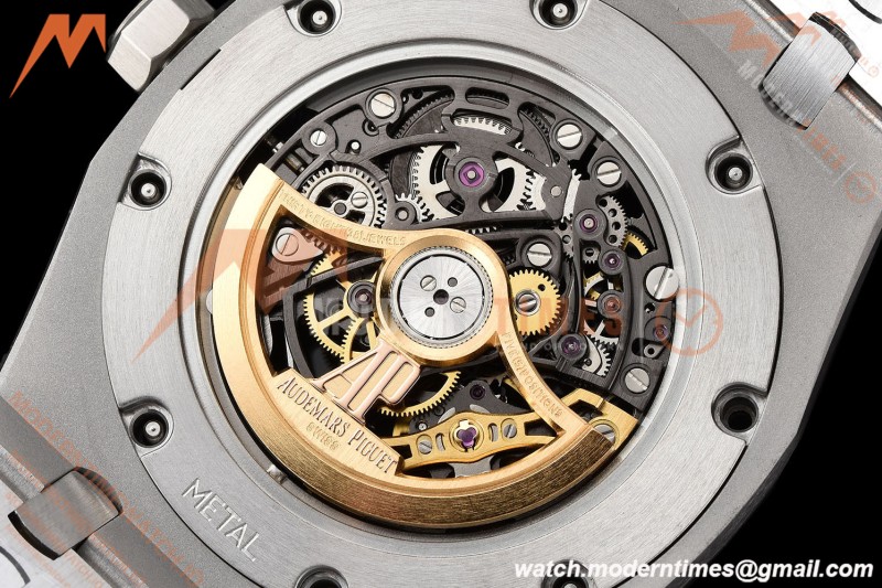 Audemars Piguet - Royal Oak 15407BC 41mm Openworked Frosted SS/SS Skeleton THB V2 SA3132 | 오데마 피게 - 로얄 오크 15407BC 41mm 오픈워크 프로스티드 SS/SS 스켈레톤 THB V2 SA3132