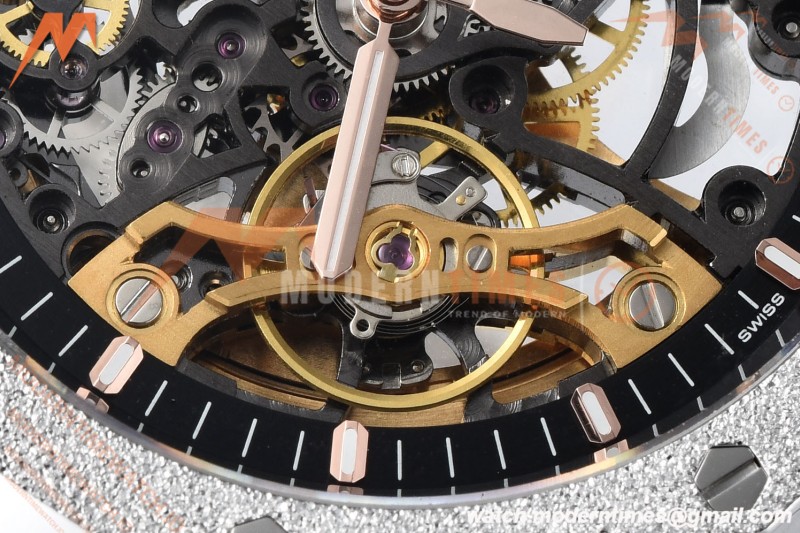 Audemars Piguet - Royal Oak 15407BC 41mm Openworked Frosted SS/SS Skeleton THB V2 SA3132 | 오데마 피게 - 로얄 오크 15407BC 41mm 오픈워크 프로스티드 SS/SS 스켈레톤 THB V2 SA3132