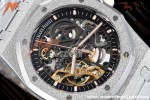 Audemars Piguet - Royal Oak 15407BC 41mm Openworked Frosted SS/SS Skeleton THB V2 SA3132 | 오데마 피게 - 로얄 오크 15407BC 41mm 오픈워크 프로스티드 SS/SS 스켈레톤 THB V2 SA3132