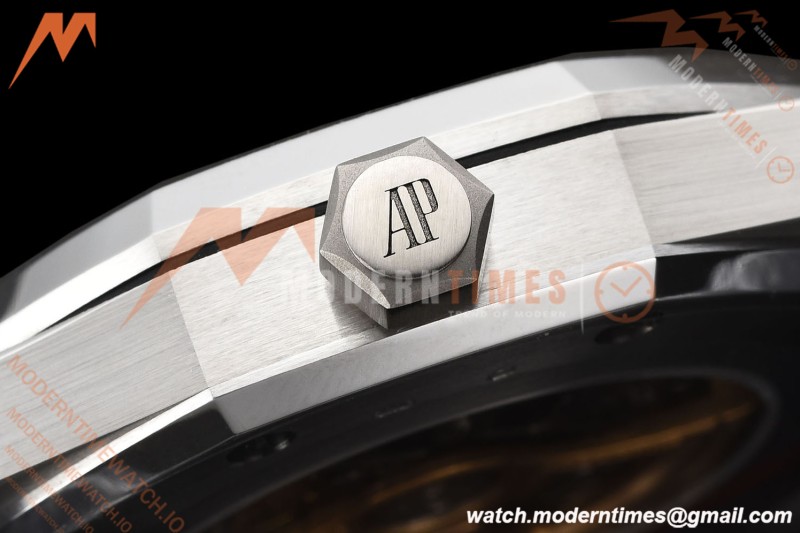 Audemars Piguet - Royal Oak 15407BC 41mm Openworked Frosted SS/SS Skeleton THB V2 SA3132 | 오데마 피게 - 로얄 오크 15407BC 41mm 오픈워크 프로스티드 SS/SS 스켈레톤 THB V2 SA3132