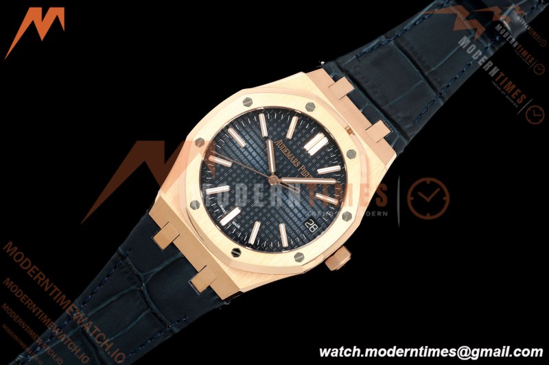 Audemars Piguet - Royal Oak 15510OR 41mm RG/LE Blue/Stk RSF SA4302 Mod