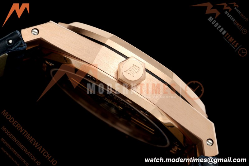 Audemars Piguet - Royal Oak 15510OR 41mm RG/LE Blue/Stk RSF SA4302 Mod