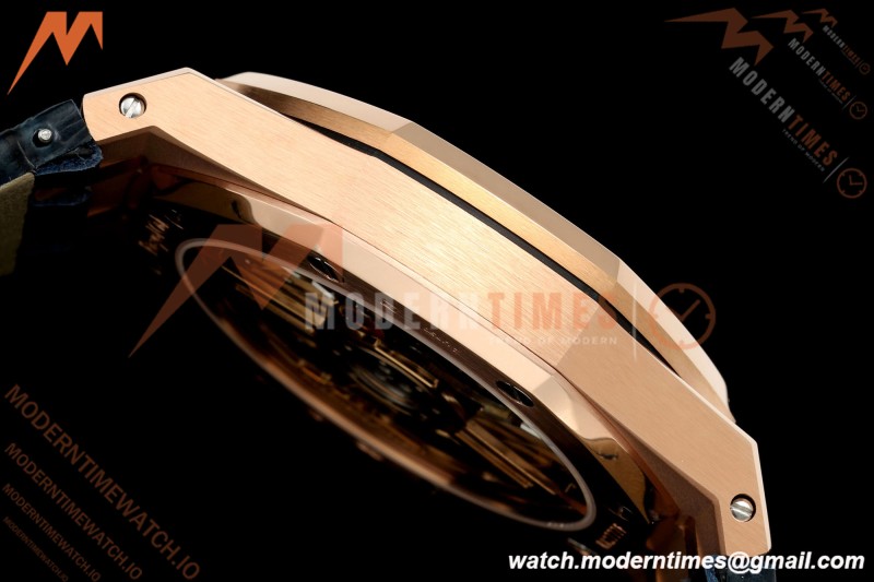 Audemars Piguet - Royal Oak 15510OR 41mm RG/LE Blue/Stk RSF SA4302 Mod