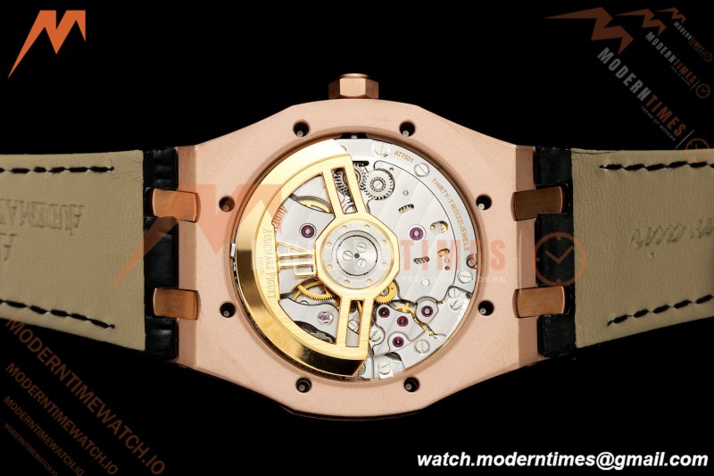 Audemars Piguet - Royal Oak 41mm 15500OR RG/LE Blk/Stk RSF SA4302 Mod | 오데마 피게 - 로얄 오크 41mm 15500OR RG/LE 블랙/스틸 RSF SA4302 모드