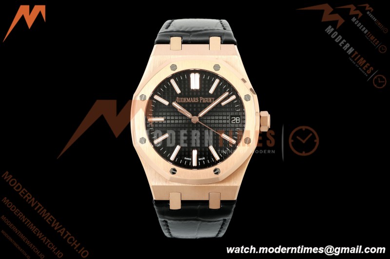Audemars Piguet - Royal Oak 15510OR 41mm RG/LE Blk/Stk RSF SA4302 Mod