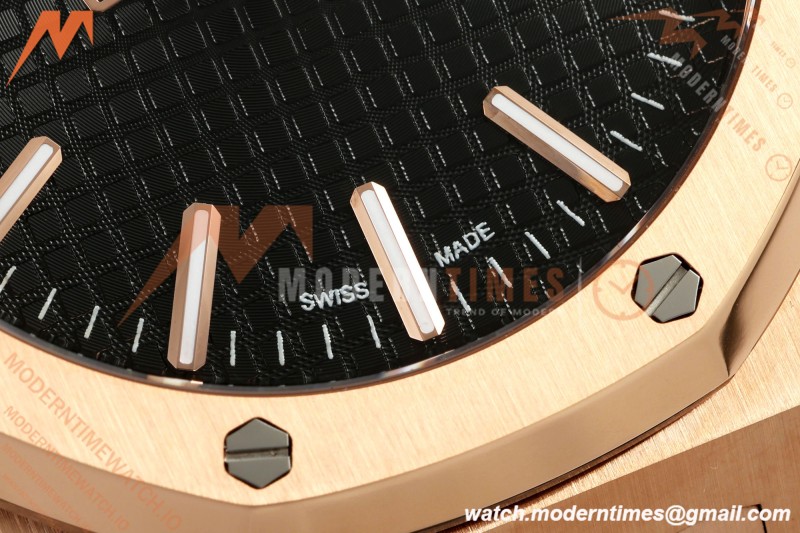 Audemars Piguet - Royal Oak 15510OR 41mm RG/LE Blk/Stk RSF SA4302 Mod