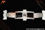 Audemars Piguet - Royal Oak 15500ST 41mm White Ceramic Black Dial APSF A4302 Mod