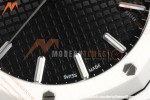 Audemars Piguet - Royal Oak 15500ST 41mm White Ceramic Black Dial APSF A4302 Mod