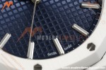 Audemars Piguet - Royal Oak 15500ST 41mm White Ceramic Blue Dial APSF A4302 Mod