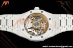 Audemars Piguet - Royal Oak 15500ST 41mm White Ceramic Blue Dial APSF A4302 Mod
