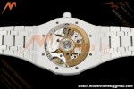 Audemars Piguet - Royal Oak 15500ST 41mm White Ceramic Blue Dial APSF A4302 Mod