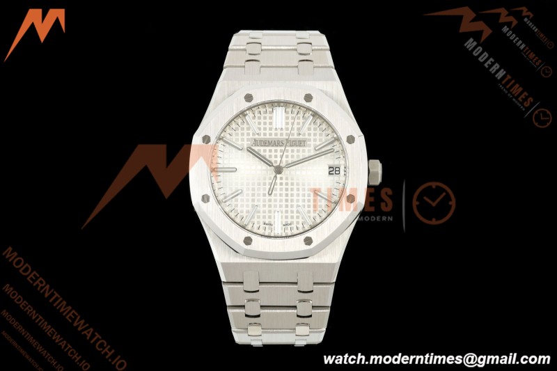 Audemars Piguet - Royal Oak 41mm 15510ST SS/SS Wht/Stk DDF DD4302 Mod