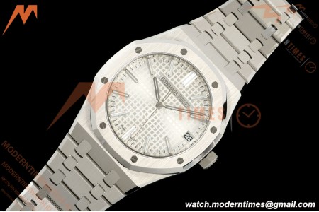 Audemars Piguet - Royal Oak 41mm 15510ST SS/SS Wht/Stk DDF DD4302 Mod