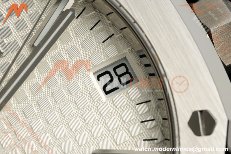 Audemars Piguet - Royal Oak 41mm 15510ST SS/SS Wht/Stk DDF DD4302 Mod