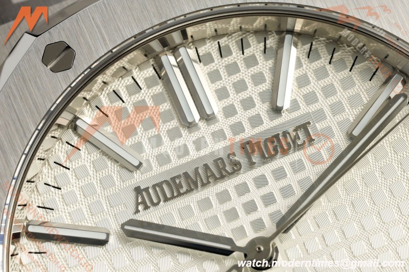 Audemars Piguet - Royal Oak 41mm 15510ST SS/SS Wht/Stk DDF DD4302 Mod