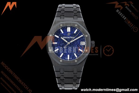 Audemars Piguet - Royal Oak 15500ST 41mm Black Ceramic Blue Stars APSF SA4302 Mod | 오데마 피게 - 로얄 오크 15500ST 41mm 블랙 세라믹 블루 스타 APSF SA4302 모드