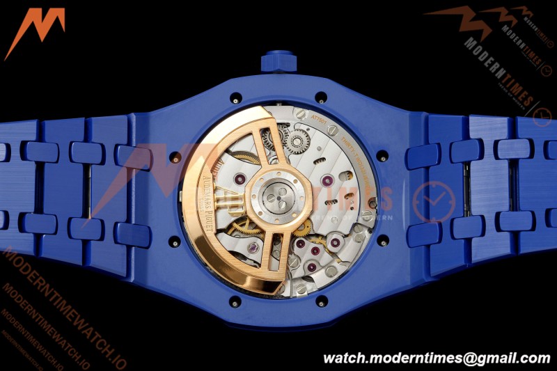 Audemars Piguet - Royal Oak 15500ST 41mm Blue Ceramic Vibrant Blue APSF SA4302 Mod