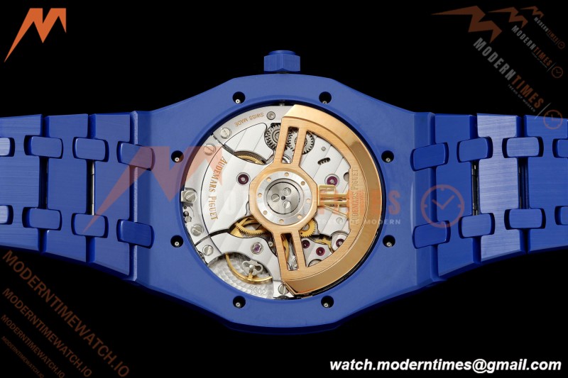 Audemars Piguet - Royal Oak 15500ST 41mm Blue Ceramic Vibrant Blue APSF SA4302 Mod