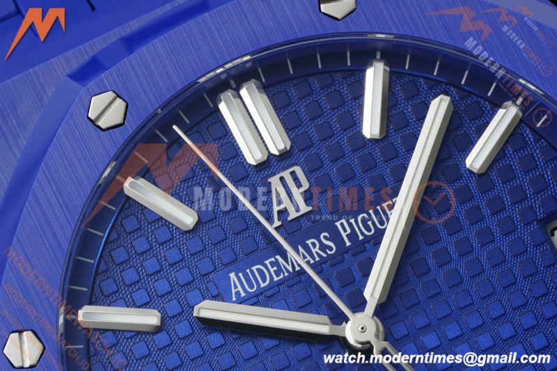 Audemars Piguet - Royal Oak 15500ST 41mm Blue Ceramic Vibrant Blue APSF SA4302 Mod