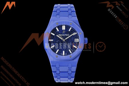 Audemars Piguet - Royal Oak 15500ST 41mm Blue Ceramic Blue Stars APSF SA4302 Mod