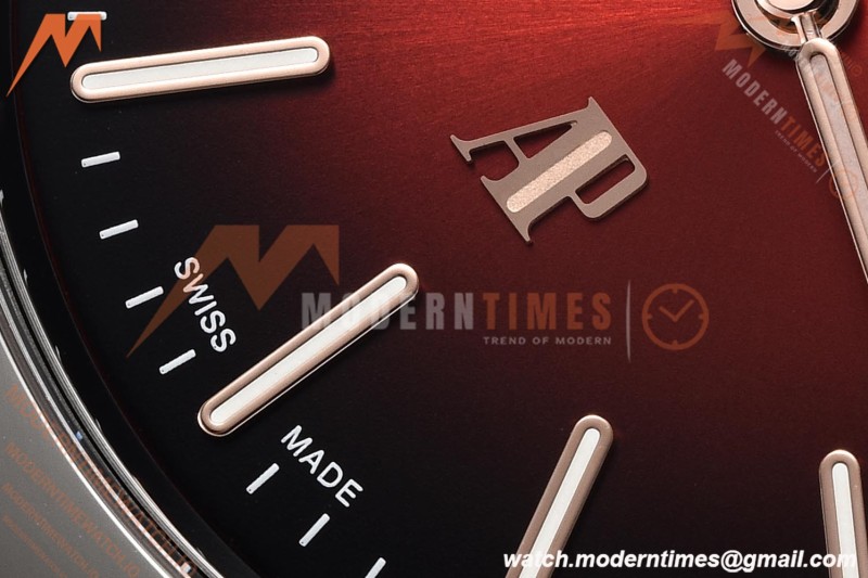Audemars Piguet - Royal Oak 39mm 16202XT TI/TI Smoked Burgundy ZF A7121