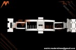 Audemars Piguet - Royal Oak 41mm 15510BC SS/SS Smoke Blue ZF SA4302 Mod