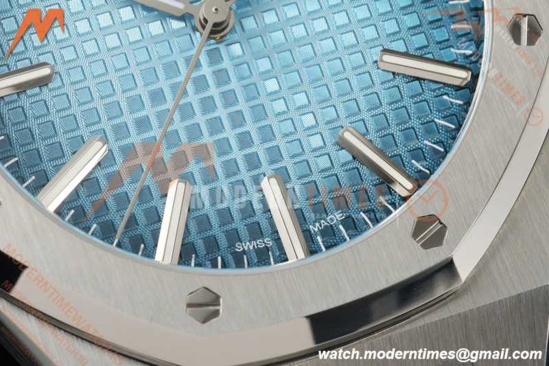 Audemars Piguet - Royal Oak 41mm 15510BC SS/SS Smoke Blue ZF SA4302 Mod