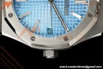 Audemars Piguet - Royal Oak 37mm 15550ST SS/SS Smoke Blue ZF SA4302 Mod