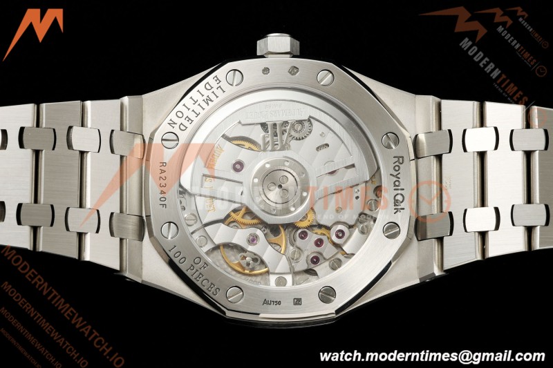 Audemars Piguet - Royal Oak 37mm 15550ST SS/SS Smoke Blue ZF SA4302 Mod