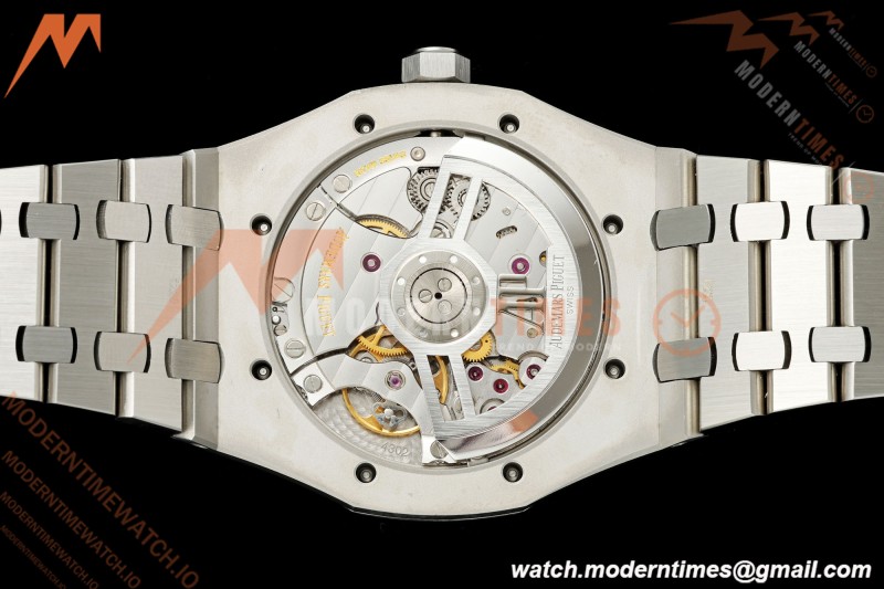 Audemars Piguet - Royal Oak 37mm 15550ST SS/SS Smoke Blue ZF SA4302 Mod