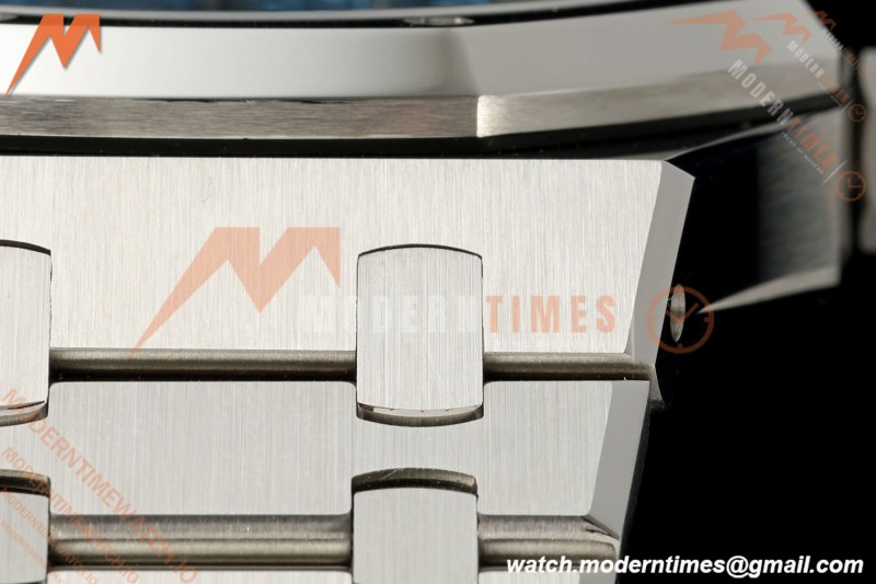 Audemars Piguet - Royal Oak 37mm 15550ST SS/SS Smoke Blue ZF SA4302 Mod