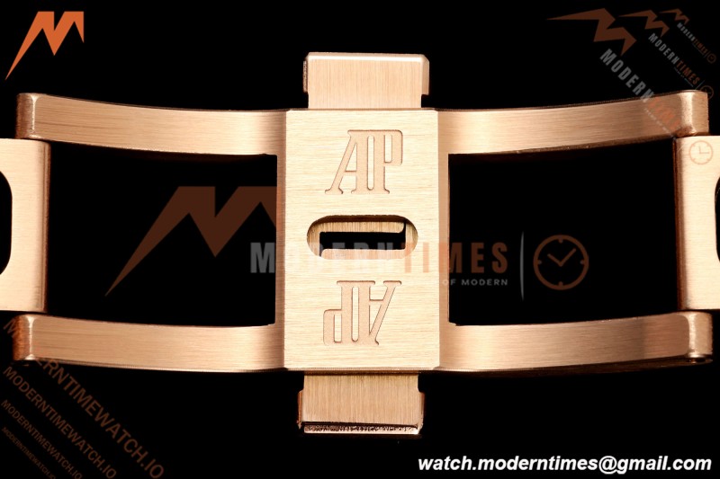 Audemars Piguet - Royal Oak 41mm 26735SG RG/RG Skeleton Dial APPF Tourbillon