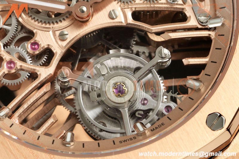 Audemars Piguet - Royal Oak 41mm 26735SG RG/RG Skeleton Dial APPF Tourbillon