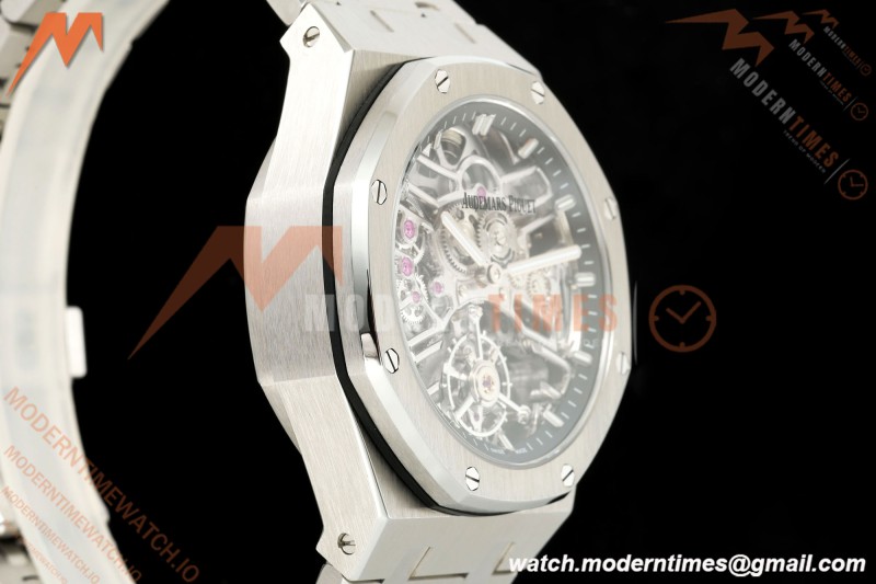 Audemars Piguet - Royal Oak 41mm 26735ST SS/SS Skeleton Dial APPF Tourbillon | 오데마 피게 - 로얄 오크 41mm 26735ST SS/SS 스켈레톤 다이얼 APPF 투르비용