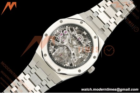 Audemars Piguet - Royal Oak 41mm 26735ST SS/SS Skeleton Dial APPF Tourbillon | 오데마 피게 - 로얄 오크 41mm 26735ST SS/SS 스켈레톤 다이얼 APPF 투르비용