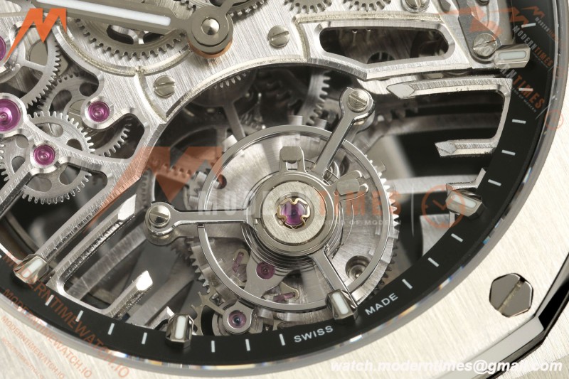 Audemars Piguet - Royal Oak 41mm 26735ST SS/SS Skeleton Dial APPF Tourbillon | 오데마 피게 - 로얄 오크 41mm 26735ST SS/SS 스켈레톤 다이얼 APPF 투르비용