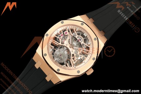 Audemars Piguet - Royal Oak 41mm 26735SG RG/RU Skeleton Dial APPF Tourbillon