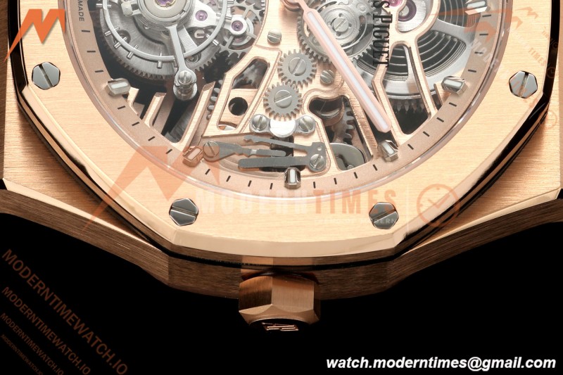 Audemars Piguet - Royal Oak 41mm 26735SG RG/RU Skeleton Dial APPF Tourbillon