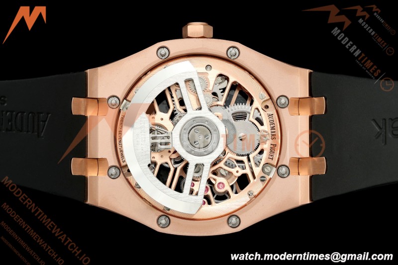 Audemars Piguet - Royal Oak 41mm 26735SG RG/RU Skeleton Dial APPF Tourbillon