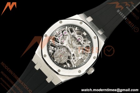 Audemars Piguet - Royal Oak 41mm 26735ST SS/RU Skeleton Dial APPF Tourbillon