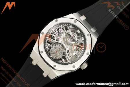 Audemars Piguet - Royal Oak 41mm 26735ST SS/RU Skeleton Dial APPF Tourbillon | 오데마 피게 - 로얄 오크 41mm 26735ST SS/RU 스켈레톤 다이얼 APPF 투르비용
