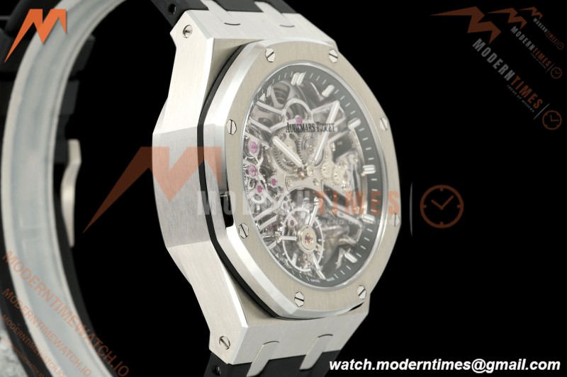 Audemars Piguet - Royal Oak 41mm 26735ST SS/RU Skeleton Dial APPF Tourbillon | 오데마 피게 - 로얄 오크 41mm 26735ST SS/RU 스켈레톤 다이얼 APPF 투르비용