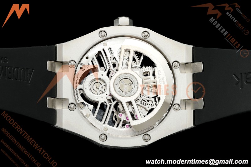 Audemars Piguet - Royal Oak 41mm 26735ST SS/RU Skeleton Dial APPF Tourbillon | 오데마 피게 - 로얄 오크 41mm 26735ST SS/RU 스켈레톤 다이얼 APPF 투르비용