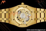 Audemars Piguet - Royal Oak Openworked 39mm 16204BA YG/YG Skeleton Dial ZF A7124 | 오데마 피게 - 로얄 오크 오픈워크 39mm 16204BA YG/YG 스켈레톤 다이얼 ZF A7124