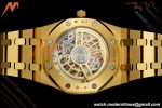 Audemars Piguet - Royal Oak Openworked 39mm 16204BA YG/YG Skeleton Dial ZF A7124 | 오데마 피게 - 로얄 오크 오픈워크 39mm 16204BA YG/YG 스켈레톤 다이얼 ZF A7124