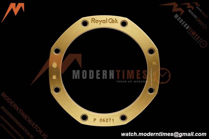 Audemars Piguet - Royal Oak Openworked 39mm 16204BA YG/YG Skeleton Dial ZF A7124 | 오데마 피게 - 로얄 오크 오픈워크 39mm 16204BA YG/YG 스켈레톤 다이얼 ZF A7124