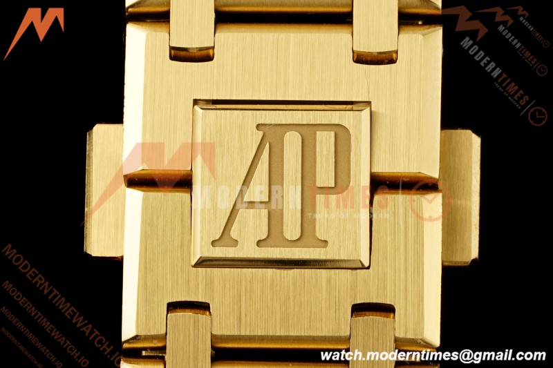 Audemars Piguet - Royal Oak Openworked 39mm 16204BA YG/YG Skeleton Dial ZF A7124 | 오데마 피게 - 로얄 오크 오픈워크 39mm 16204BA YG/YG 스켈레톤 다이얼 ZF A7124