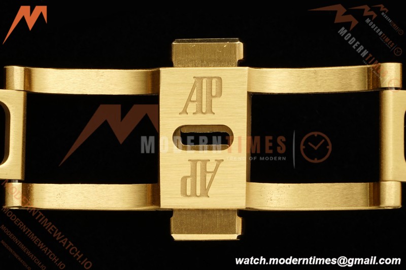 Audemars Piguet - Royal Oak Openworked 39mm 16204BA YG/YG Skeleton Dial ZF A7124 | 오데마 피게 - 로얄 오크 오픈워크 39mm 16204BA YG/YG 스켈레톤 다이얼 ZF A7124