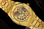 Audemars Piguet - Royal Oak Openworked 39mm 16204BA YG/YG Skeleton Dial ZF A7124 | 오데마 피게 - 로얄 오크 오픈워크 39mm 16204BA YG/YG 스켈레톤 다이얼 ZF A7124