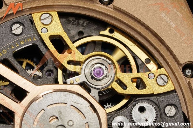 Audemars Piguet - Royal Oak Openworked 39mm 16204OR RG/RG Skeleton Dial ZF A7124